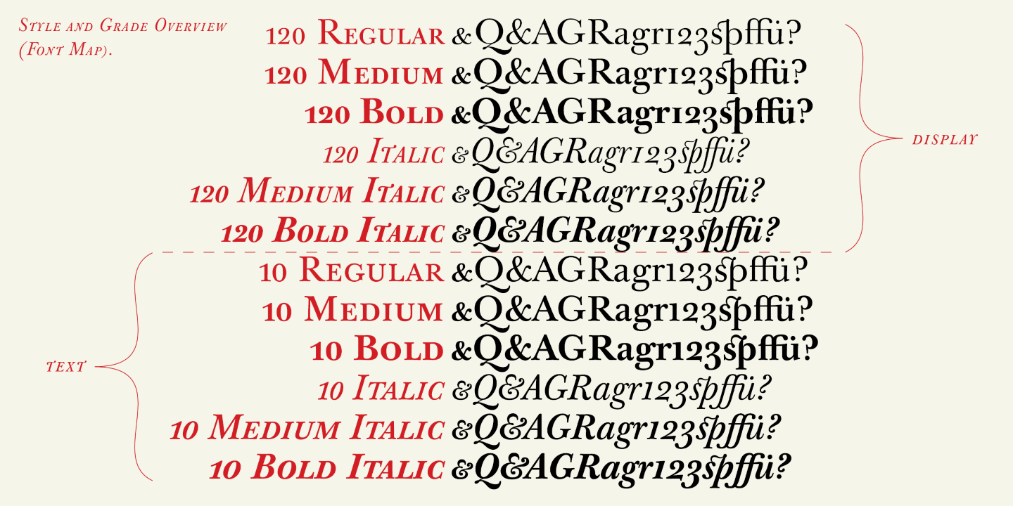 Пример шрифта Baskerville Original Pro 120 Medium Italic